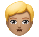 Persoon met blond haar: lichtgetinte huidskleur voor Huawei HarmonyOS 4.0