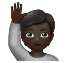 Elini kaldırma: koyu cilt tonu için Huawei HarmonyOS 4.0