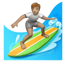 सर्फ़िंग करता व्यक्ति: गेहुँआ त्वचा Huawei HarmonyOS 4.0 के लिए