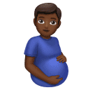 Zwangere man: donkergetinte huidskleur voor Huawei HarmonyOS 4.0