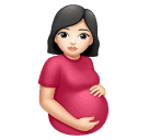 امرأة حامل: بشرة بلون فاتح لـ Huawei HarmonyOS 4.0