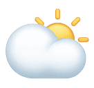 Sun Behind Large Cloud for Huawei HarmonyOS 4.0