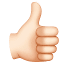 Σηκωμένος αντίχειρας: ανοιχτόχρωμος τόνος δέρματος για Huawei HarmonyOS 4.0