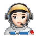 Woman Astronaut: Light Skin Tone for Huawei HarmonyOS 4.0
