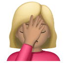 Sich An Den Kopf Fassende Frau: Medium Til Lys Teint für Huawei HarmonyOS 4.0