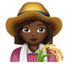 Woman Farmer: Medium-Dark Skin Tone for Huawei HarmonyOS 4.0