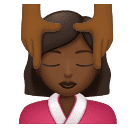 Wanita dipijat: warna kulit gelap-sedang untuk Huawei HarmonyOS 4.0