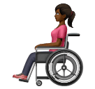 Kvinna i manuell rullstol: mellanmörk hy för Huawei HarmonyOS 4.0