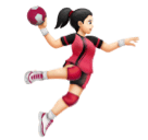 Huawei HarmonyOS 4.0의 경우 핸드볼하는 여자: 하얀 피부