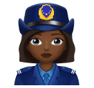 Woman Police Officer: Medium-Dark Skin Tone for Huawei HarmonyOS 4.0