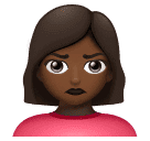 Woman Pouting: Medium-Dark Skin Tone for Huawei HarmonyOS 4.0