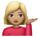 Woman Tipping Hand: Medium-Light Skin Tone for Huawei HarmonyOS 4.0