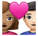 Parella Amb Cor - Home: Pell Mitjà, Dona: Pell Clar per Huawei HarmonyOS 4.0