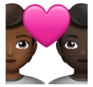 Cuplu cu inimă: Persoană, Persoană, ten mediu-închis, ten închis pentru Huawei HarmonyOS 4.0