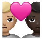 Couple Avec Cœur: Adulte, Adulte, Peau Moyennement Claire, Peau Foncée pour Huawei HarmonyOS 4.0