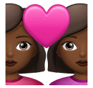 Stel met hart: vrouw, vrouw, donkergetinte huidskleur voor Huawei HarmonyOS 4.0