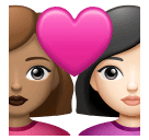Pár se srdcem: Žena, Žena, Střední odstín pleti, Světlý odstín pleti pro Huawei HarmonyOS 4.0
