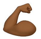 Armmuskler: medium til mørk teint for Huawei HarmonyOS 4.0