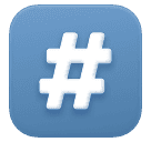 Semnul numărului Keycap pentru Huawei HarmonyOS 4.0