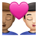 Φιλί: άντρας, άντρας, μεσαίος τόνος δέρματος, ανοιχτόχρωμος τόνος δέρματος για Huawei HarmonyOS 4.0