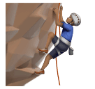 Pria memanjat: warna kulit sedang untuk Huawei HarmonyOS 4.0