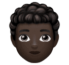 Muž: Tmavý odstín pleti, kudrnaté vlasy pro Huawei HarmonyOS 4.0