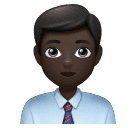 Mannelijke kantoormedewerker: donkere huidskleur voor Huawei HarmonyOS 4.0