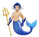Merman: Medium-Light Skin Tone for Huawei HarmonyOS 4.0
