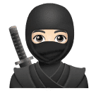 Ninja: vaalea ihonväri varten Huawei HarmonyOS 4.0