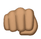 Tuleva nyrkki: Keskikokoinen ihonväri varten Huawei HarmonyOS 4.0