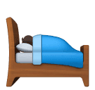 Person i seng: medium til mørk teint for Huawei HarmonyOS 4.0