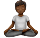 Osoba v pozici Lotus: Středně tmavý odstín pleti pro Huawei HarmonyOS 4.0