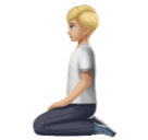 Klečící osoba: Středně světlý odstín pleti pro Huawei HarmonyOS 4.0