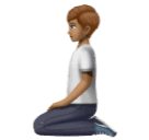 Klečící osoba: Střední odstín pleti pro Huawei HarmonyOS 4.0