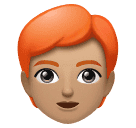 Huawei HarmonyOS 4.0의 경우 사람: 연한 갈색 피부 빨간 머리