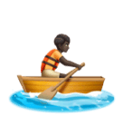 Sandalda kürek çeken kişi: koyu cilt tonu için Huawei HarmonyOS 4.0