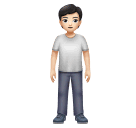 Staande persoon: lichte huidskleur voor Huawei HarmonyOS 4.0