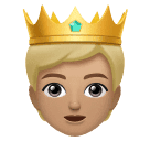 Taç takmış insan: orta açık cilt tonu için Huawei HarmonyOS 4.0