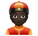 Άντρας με κινέζικο καπέλο: σκούρος τόνος δέρματος για Huawei HarmonyOS 4.0