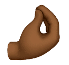 Puristetut sormet: Keskitumma ihonväri varten Huawei HarmonyOS 4.0