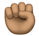 قبضة يد مرفوعة: بشرة بلون معتدل لـ Huawei HarmonyOS 4.0