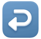 Pijl naar rechts die naar links draait voor Huawei HarmonyOS 4.0