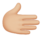 Sağa bakan el: orta açık cilt tonu için Huawei HarmonyOS 4.0