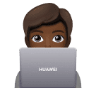 Informaticien (Tous Genres): Peau Mate pour Huawei HarmonyOS 4.0