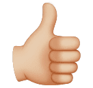 Polegar Para Cima: Pele Morena Clara para Huawei HarmonyOS 4.0