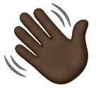 Vinkande hand: mörk hy för Huawei HarmonyOS 4.0