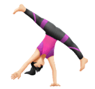 Rad Schlagende Frau: Helle Hautfarbe für Huawei HarmonyOS 4.0