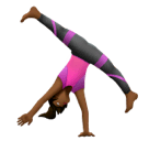 Γυναίκα κάνει ρόδα: μεσαίος-σκούρος τόνος δέρματος για Huawei HarmonyOS 4.0