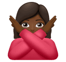 Donna Con Gesto Di Rifiuto: Carnagione Abbastanza Scura per Huawei HarmonyOS 4.0