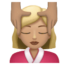 Masáž ženy: Středně světlý tón pleti pro Huawei HarmonyOS 4.0